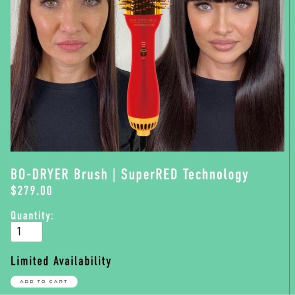 Bo Stegall brush hairdryer - Picture 5 of 5